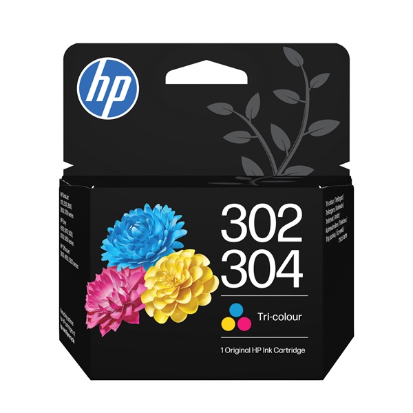 HP Patron No302/304 tricolor színes, 100/oldal (B7RT6AE)