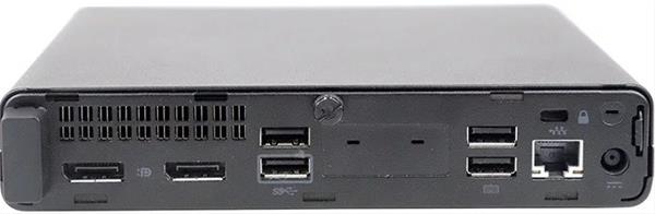 HP ProDesk 400 G4 DM Intel Core i3-8100T 8 GB 256GB SSD Windows 11 Pro fekete Mini használt számítógép