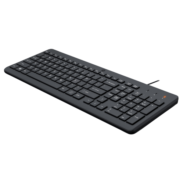 HP vezetékes billentyűzet 150 - fekete (664R5AA#AKC)