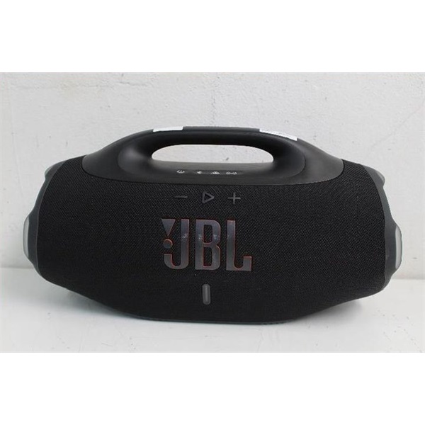 JBL BOOMBOX 4 hordozható bluetooth hangszóró, vízálló, porálló, 34 óra lejátszási idő, AI Sound Boost, fekete (JBLBOOMBOX4BLKEP)
