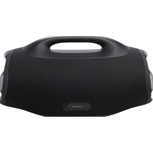 JBL BOOMBOX 4 hordozható bluetooth hangszóró, vízálló, porálló, 34 óra lejátszási idő, AI Sound Boost, fekete (JBLBOOMBOX4BLKEP)