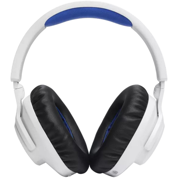 JBL Quantum 360P Gamer vezeték nélküli fejhallgató, Fehér (JBLQ360PWLWHTBLU) (JBLQ360PWLWHTBLU)