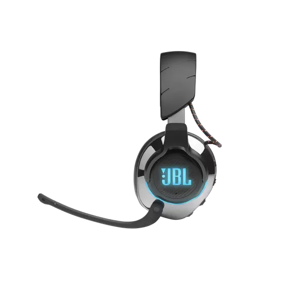 JBL Quantum 810 Wireless (Vezeték nélküli, gaming fejhallgató aktív zajszűréssel és Bluetooth funkcióval), Fekete (JBLQ810WLBLK)