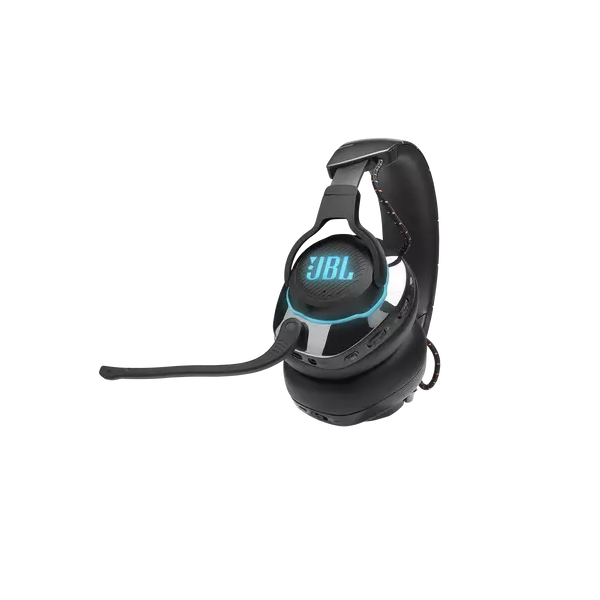 JBL Quantum 810 Wireless (Vezeték nélküli, gaming fejhallgató aktív zajszűréssel és Bluetooth funkcióval), Fekete (JBLQ810WLBLK)