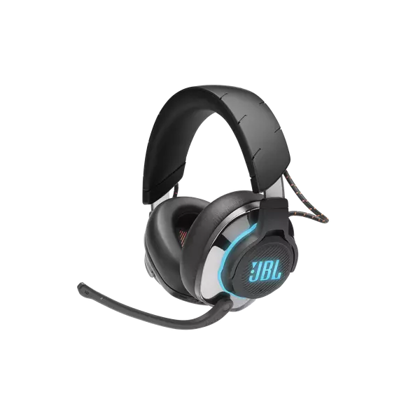 JBL Quantum 810 Wireless (Vezeték nélküli, gaming fejhallgató aktív zajszűréssel és Bluetooth funkcióval), Fekete (JBLQ810WLBLK)