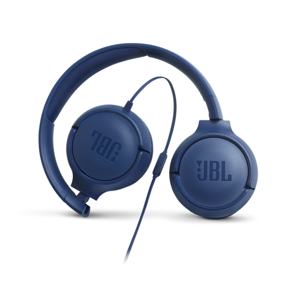 JBL Tune 500 (Vezetékes fejhallgató), Kék (JBLT500BLU)