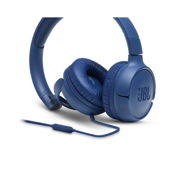 JBL Tune 500 (Vezetékes fejhallgató), Kék (JBLT500BLU)