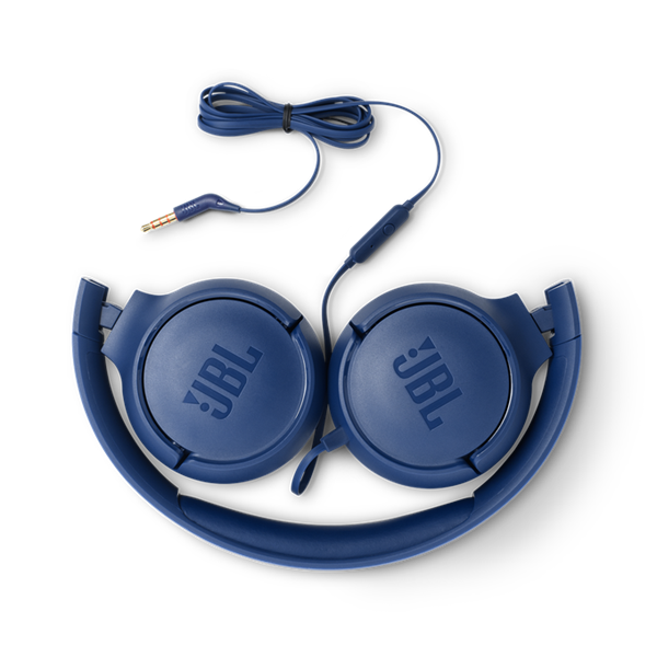 JBL Tune 500 (Vezetékes fejhallgató), Kék (JBLT500BLU)