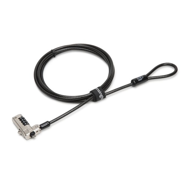 KENSINGTON Kábelzár (Slim N17 Combination Laptop Lock for Wedge-Shaped Slots) (K68008EU)