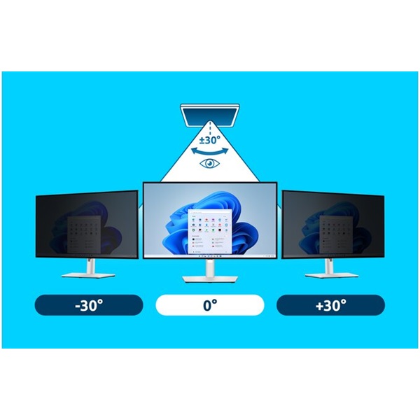 KENSINGTON Monitorszűrő (Privacy Screen Filter for 24" Monitors 16:10 - 2-Way Removable) (626488)