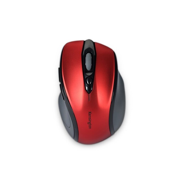 KENSINGTON Vezeték nélküli egér (Pro Fit® Wireless Mouse - Mid Size - Ruby Red) (K72422WW)
