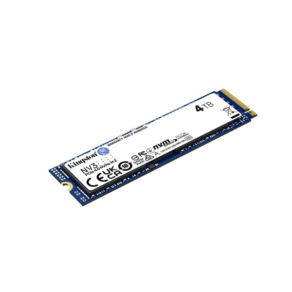 KINGSTON SSD M.2 2280 PCIe 4.0 NVMe 4000GB NV3 (SNV3S/4000G)