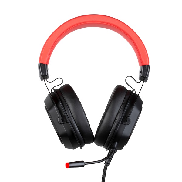 KONIX - UFC 7.1 Fejhallgató Vezetékes Gaming Stereo Mikrofon, Fekete-Piros (KX-UFC-PGHR-PC)