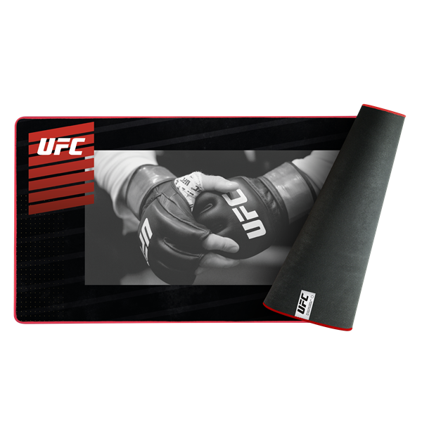 KONIX - UFC Gaming Egérpad 320x270mm, Mintás (KX-UFC-MP-RED)