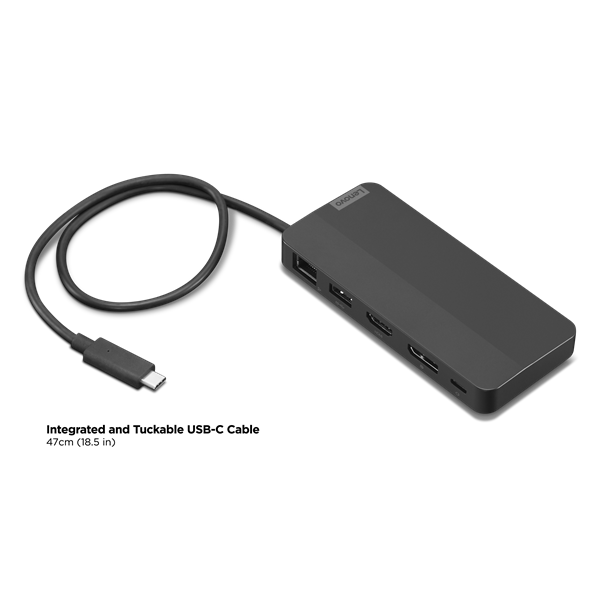 LENOVO Dock - USB-C Dual Display Travel Dock (40B90000WW)