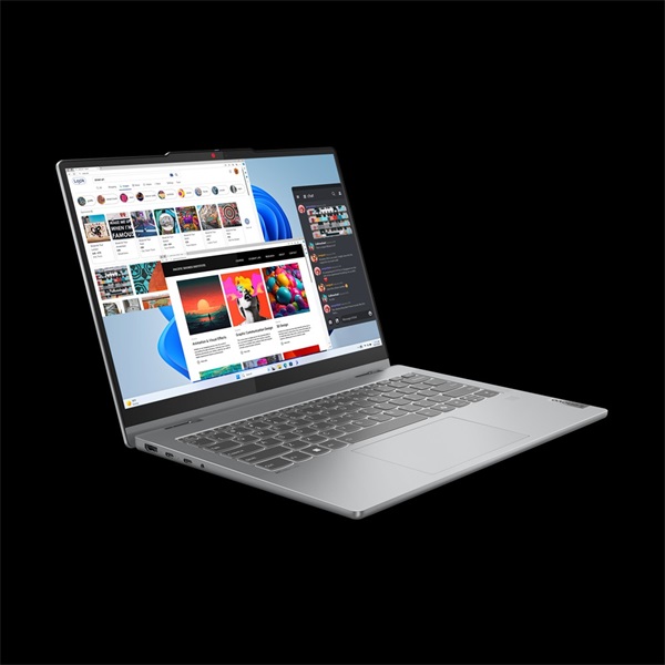 LENOVO IdeaPad 5 2-in-1 14AGP11, 14.0" WUXGA Touch, AMD Ryzen AI 5 430, 16GB, 512GB SSD, Win11 Home, NoAdp, Luna Grey (83UH002WHV)
