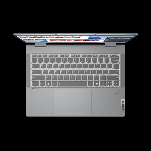 LENOVO IdeaPad 5 2-in-1 14AHP11, 14,0" WUXGA Touch, AMD Ryzen 5 230, 16GB, 512GB, NoOS, NoAdp, Luna Grey (83UJ002NHV)