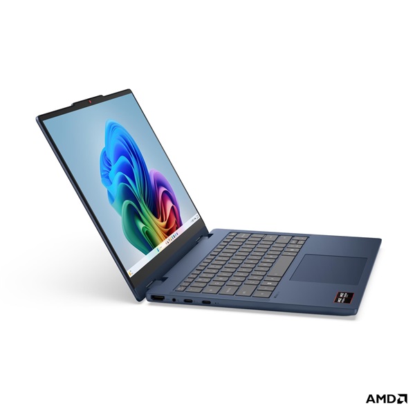 LENOVO IdeaPad 5 2-in-1 14AHP11, 14,0" WUXGA Touch, AMD Ryzen 7 250, 16GB, 512GB, NoOS, NoAdp, Cosmic Blue (83UJ002QHV)