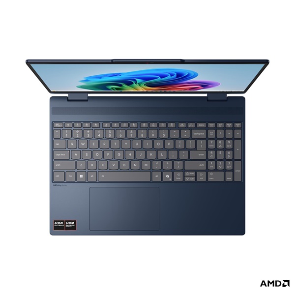 LENOVO IdeaPad 5 2-in-1 15AHP11, 15.3" WUXGA Touch, AMD Ryzen AI 5 230, 16GB, 512GB SSD, NoOS, NoAdp, Cosmic Blue (83UN0009HV)