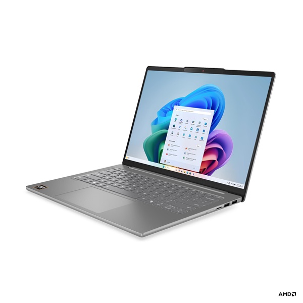 LENOVO IdeaPad Slim 5 14AGP11, 14,0" WUXGA, AMD Ryzen AI 7 445, 16GB, 512GB, NoOS, NoAdp, Luna Grey (83S1006VHV)