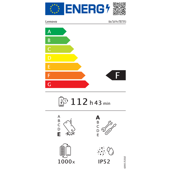LENOVO Idea Tab Pro (TB373FU) 12,7" , MediaTek Dimensity 8300, 12GB, 256GB, Android, Luna Grey, PEN, WOA (ZAE40206GR)