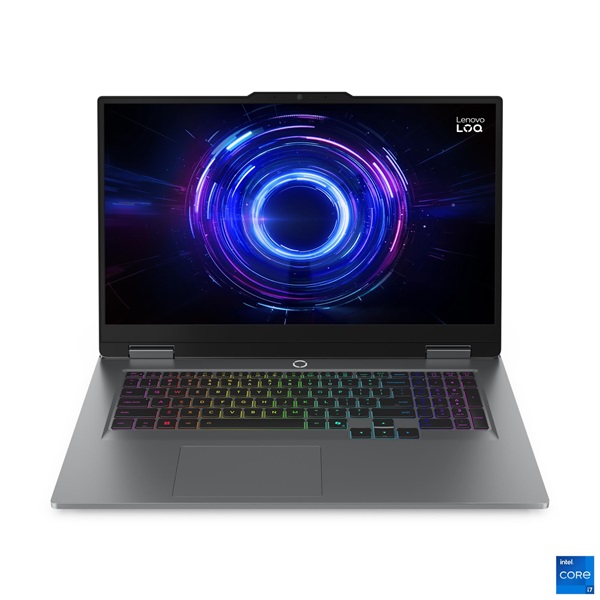 LENOVO LOQ 17IRX10, 17,3" FHD, Intel Core I7-13650HX, 16GB, 512GB, nV RTX5050 8GB, NoOS, Luna Grey (83JH00G3HV)