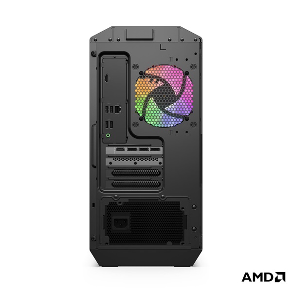 LENOVO LOQ Tower 26ADR10, AMD Ryzen 7 8745HX, 16GB, 512GB, RTX 5050 8GB, NoOS, Luna Grey + Eclipse Black (91DF0085HG)
