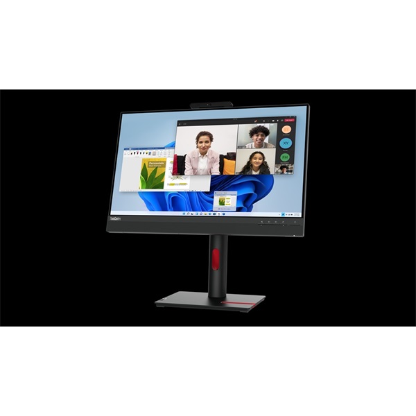 LENOVO Monitor - ThinkCentre Tiny-In-One 24 Gen 5 Touch; 23.8" FHD IPS, 16:9, 1000:1, 250cd/m2, 4ms, VESA, Cam, HDMI,DP (12NBGAT1EU)