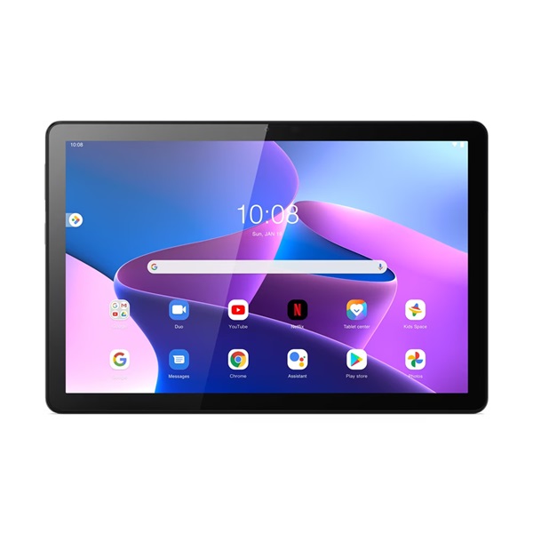 LENOVO Tab M10 3rd Gen (TB328XU), 10.1" WUXGA, Unisoc T610, OC 1.8GHz, 4GB, 64GB, LTE, Android 11,Storm grey, Clear Case (ZAAF0090GR)