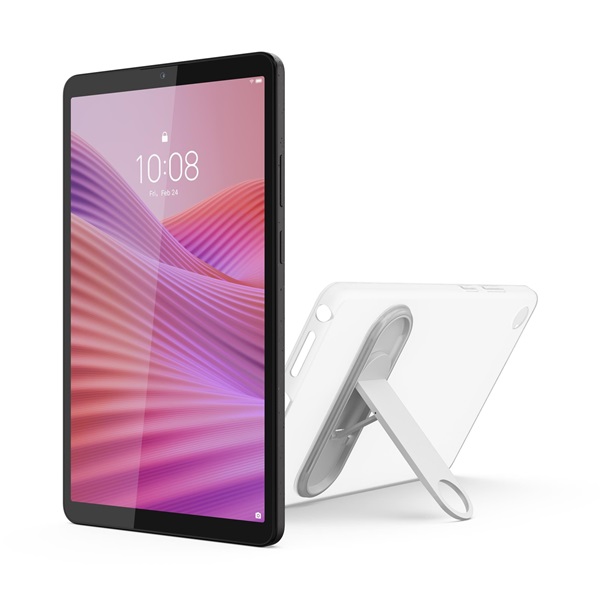 LENOVO Tab One (TB305FU), 8,7" HD IPS, MediaTek Helio G85, 8C, 4GB, 128GB eMMC, Android, Luna Grey, Clear Case, WOA (ZAF00249GR)