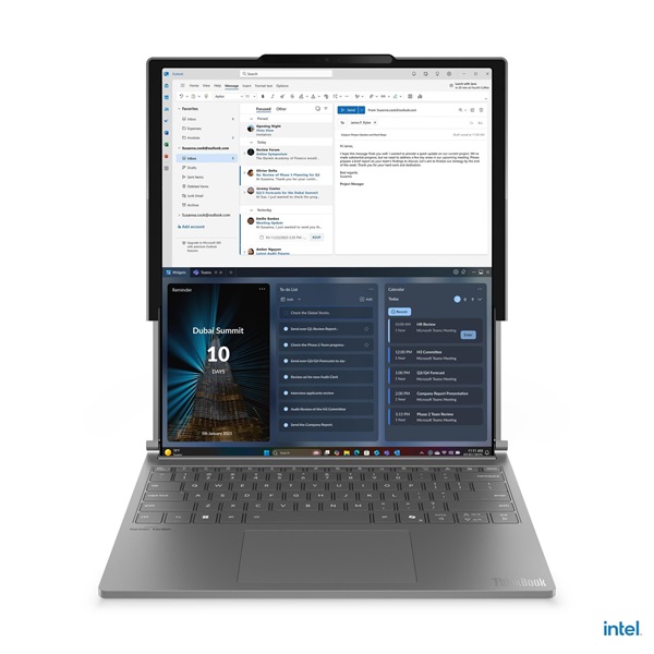 LENOVO ThinkBook Plus G6 Rollable, 14.0" WQXGA, Intel Ultra 7 258V (4.8GHz), 32GB, 1TB SSD, Win11 Pro ENG (21TR000JRM)