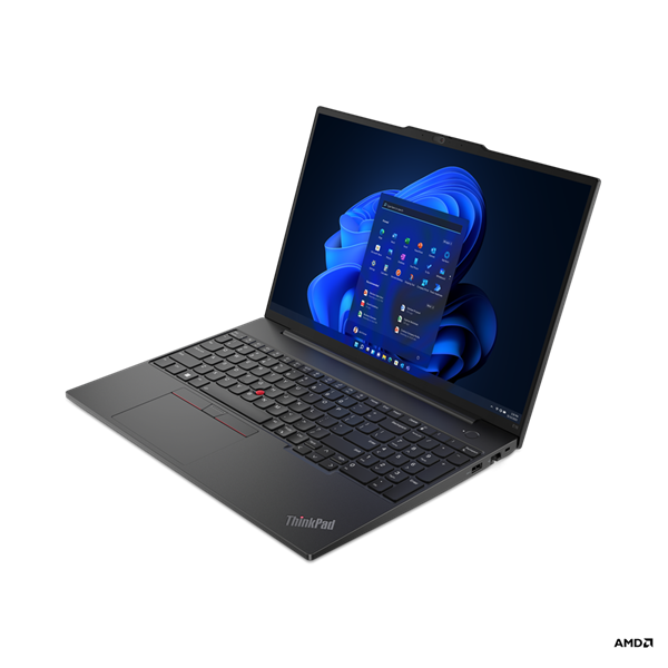 LENOVO ThinkPad E16 G1, 16.0" WUXGA, AMD Ryzen 5 7530U (4.5GHz), 16GB, 512GB SSD, NoOS (21JT003BHV)