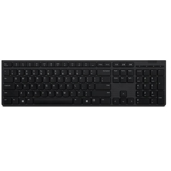 LENOVO Vezeték Nélküli Billentyűzet - Professional Wireless Rechargeable Keyboard - Magyar (4Y41K04049)