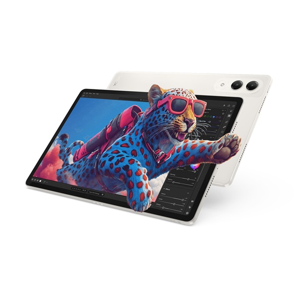 LENOVO YOGA Tab (TB710FU), 11.1" , Qualcomm Snapdragon 8 Gen., 12GB, 256GB, Android, Seashell, HU-KB+P,  WOA (ZAG60005HU)