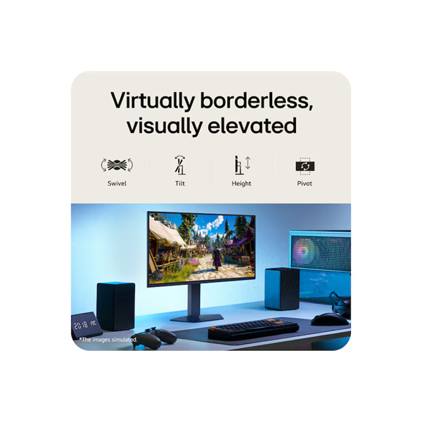 LG IPS 300Hz Gaming monitor 27" 27G550B, 1920x1080, 16:9, 300cd/m2, 1ms, 2xHDMI/DisplayPort (27G550B-B.AEU)