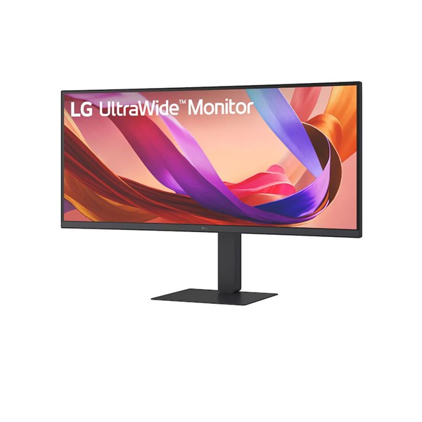 LG Ívelt monitor 34" 34U650A-B. 3440x1440, 21:9, 300cd/m2, 5ms, HDMIx2/DisplayPort/USBx3/USB-C/RJ45 (34U650A-B.AEU)