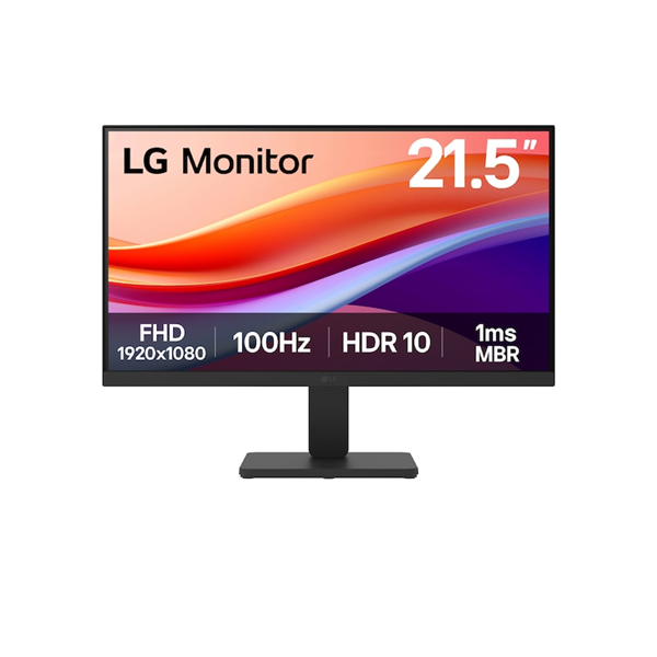 LG VA Full HD monitor 21,5" 22U401A-B, 1920x1080, 16:9, 250cd/m2, 5ms, 100Hz, HDMI/VGA (22U401A-B.AEUQ)