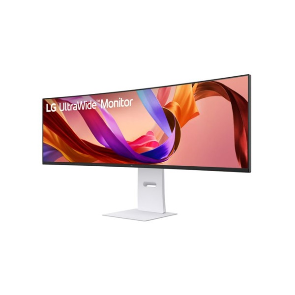 LG ívelt 144Hz monitor 49" 49U950A-W, 5120x1440, 32:9, 400cd/m2, 5ms, HDMIx2/Displayport/USBx2/USB-C (90W) (49U950A-W.AEU)