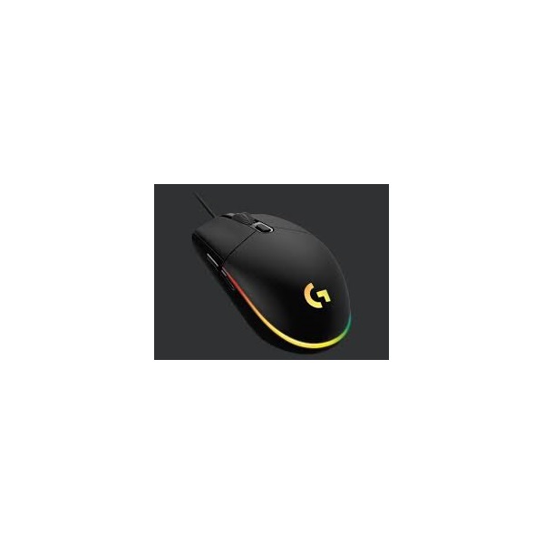 LOGITECH Egér - G102 Lightsync Vezetékes Gaming, Fekete (910-005823)