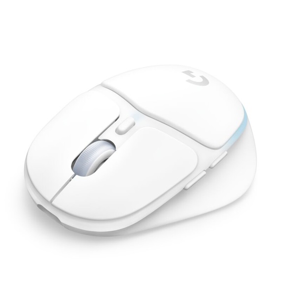 LOGITECH Egér - G705  Lightsync RGB Vezeték nélküli Gaming, Fehér (910-006367)