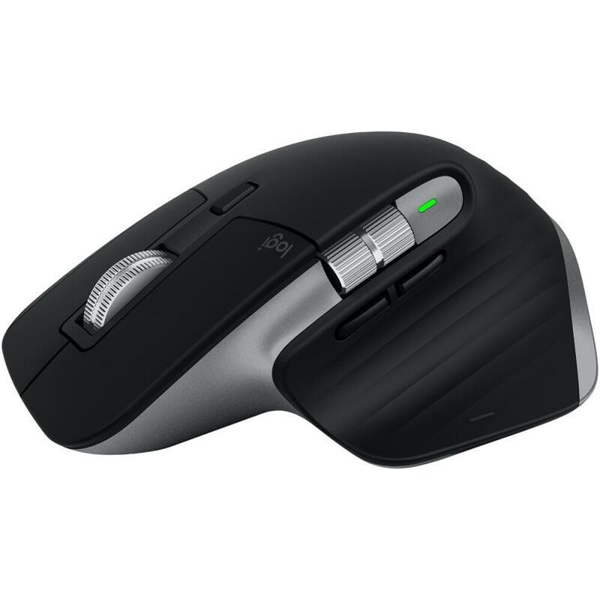 LOGITECH Egér - MX Master 3S Vezeték Nélküli Mac-hez, Űrszürke (Logi bolt támogatás) (910-006571)