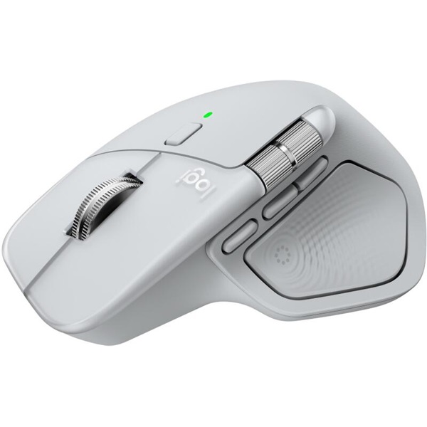 LOGITECH Egér - MX Master 4 Vezeték Nélküli Mac-hez, Halványszürke (910-007576)
