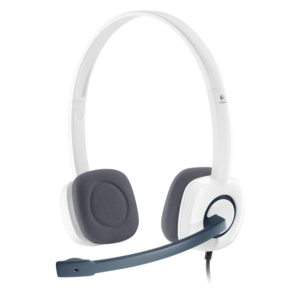 LOGITECH Fejhallgató 2.0 - H150 Vezetékes Mikrofonos, Fehér (981-000350)