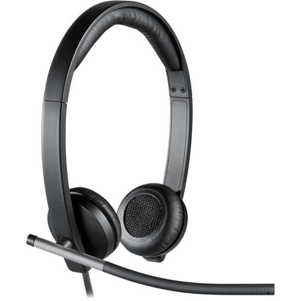 LOGITECH Fejhallgató 2.0 - H650E Vezetékes Stereo Mikrofonos, Fekete (981-000519)