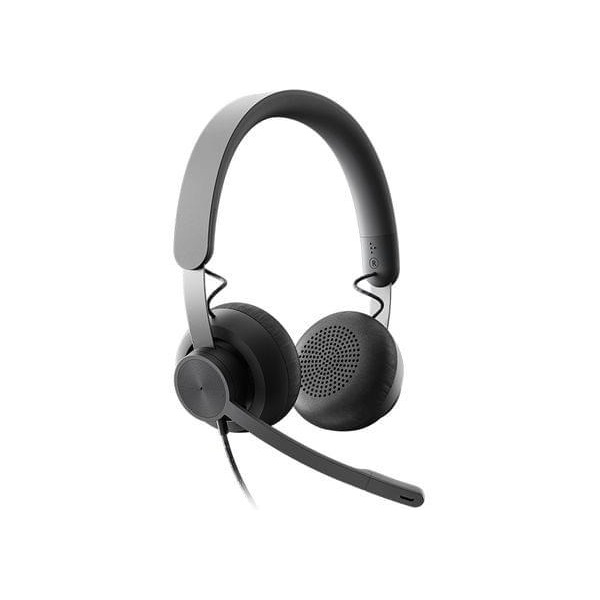 LOGITECH Fejhallgató 2.0 - Zone Wired MS Mikrofonos, Grafitszürke (981-000870)