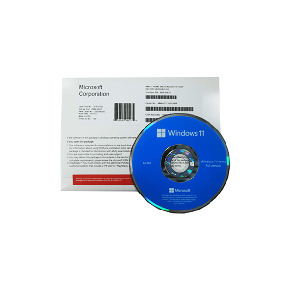 MICROSOFT Windows 11 Home 64Bit Hungarian 1pk DSP OEI DVD (KW9-00641)