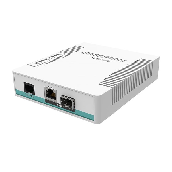 MIKROTIK Switch/Router 1x1000Mbps Combo + 5x1000Mbps SFP, Asztali, CRS106-1C-5S (CRS106-1C-5S)