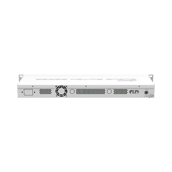 MIKROTIK Switch 24x1000Mbps + 2x10Gbps SFP+, Fémházas, Rackes, CSS326-24G-2S+RM (CSS326-24G-2S+RM)
