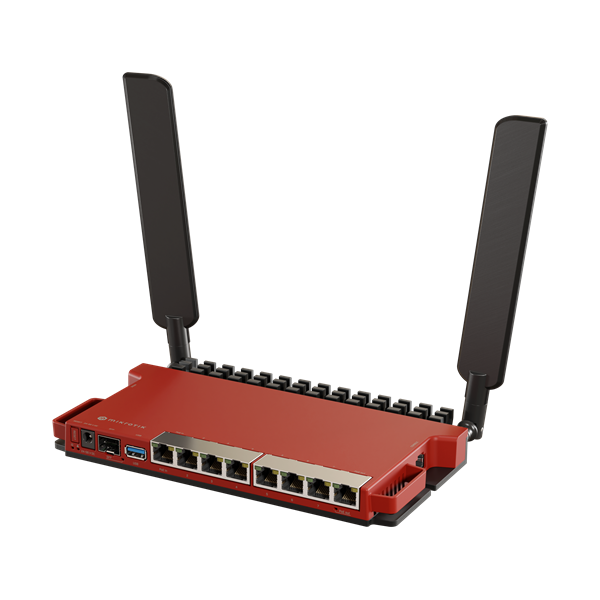 MIKROTIK Wireless Router 8x1000Mbps + 1x2500Mbps SFP, Wi-Fi 6, Asztali, L009UIGS-2HAXD-IN (L009UIGS-2HAXD-IN)