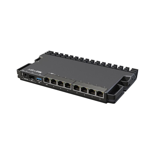 MIKROTIK Vezetékes Router 7x1000Mbps + 1x2500Mbps + 1xSFP+, Beltéri, RB5009UG+S+IN (RB5009UG+S+IN)